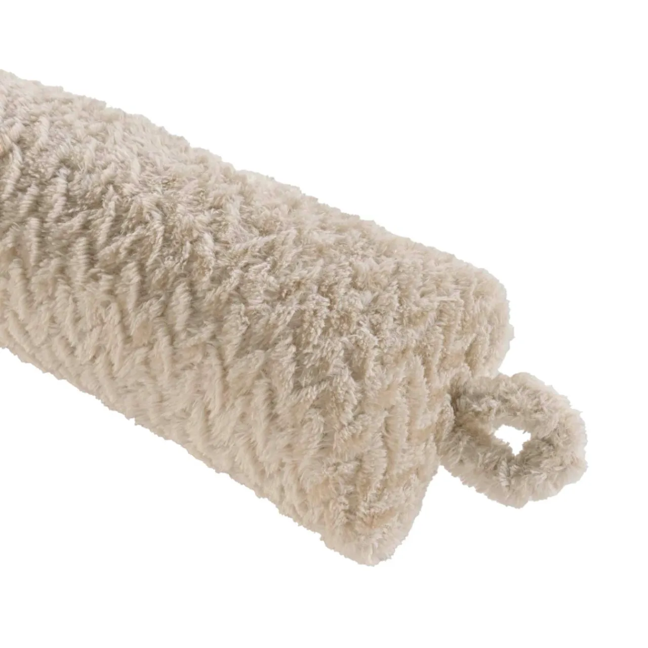 douceur d'intu017drieur Coussin bas de porte flanelle (80 x 10 cm) Flanela Beige Clearance