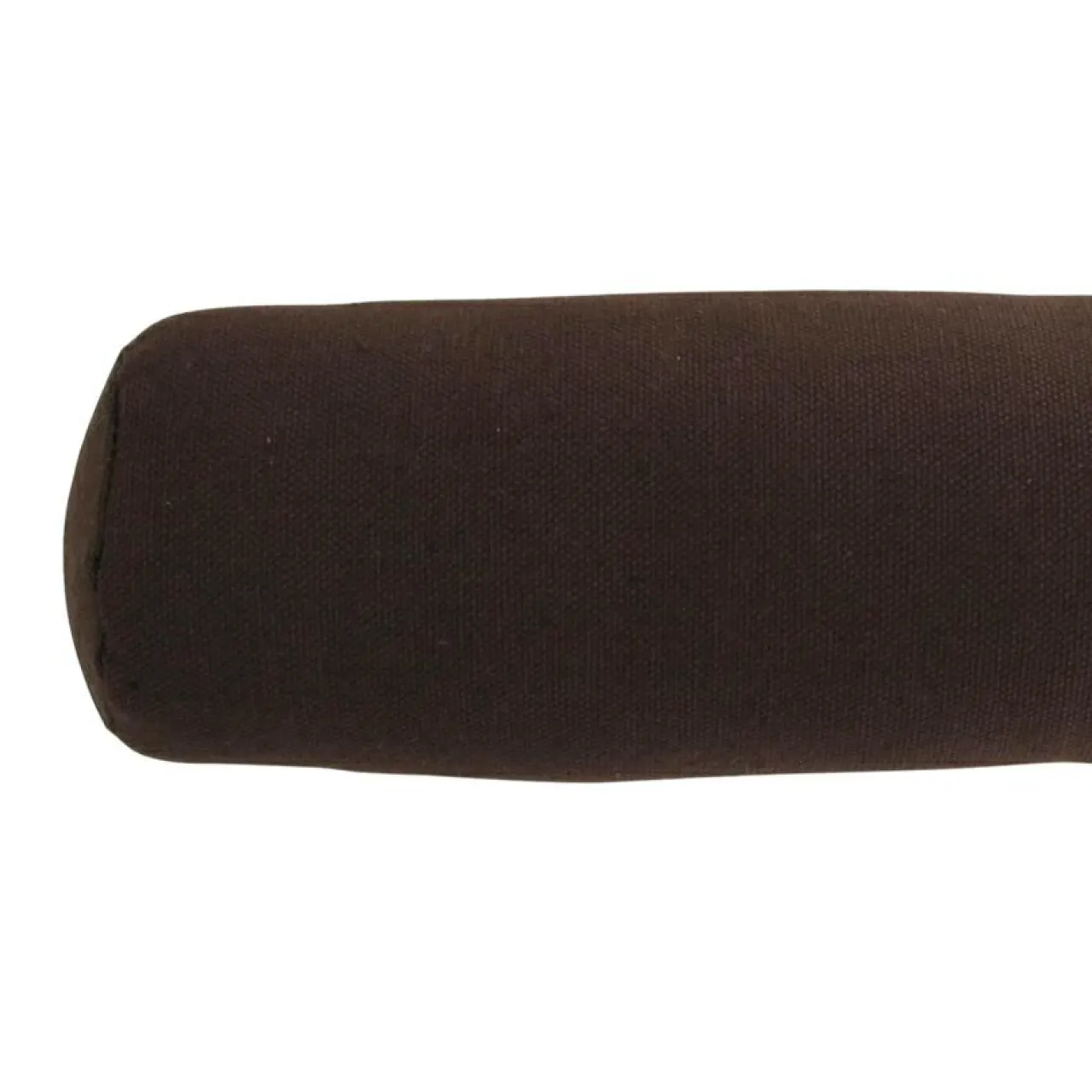LUANCE Coussin bas de porte polycoton (L80 x 7,5 cm) Aimanté Chocolat Marron New