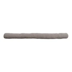 LUANCE Coussin bas de porte simple bouclette (80 cm) Lucien Gris clair Hot