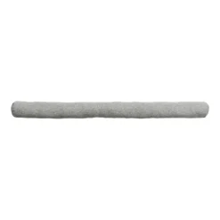 LUANCE Coussin bas de porte simple effet lin (80 cm) Alfred Gris Hot