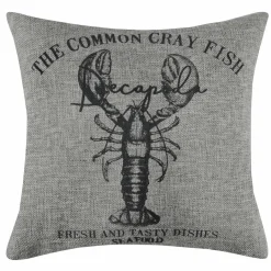 LOVELY CASA Coussin carré (40 cm) Gibraltar Taupe Sale