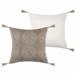 LOVELY CASA Coussin carré coton (40 cm) Sultan Marron Discount