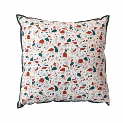 ENJOY HOME Coussin carré coton (40 cm) Terrazzo Multicolore Clearance