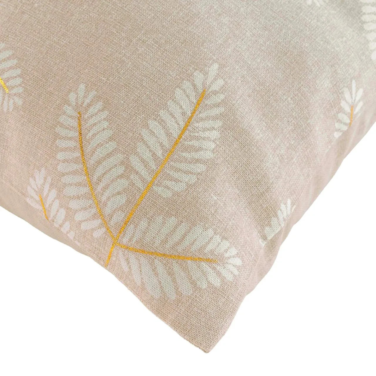 douceur d'intu017drieur Coussin carré coton (50 x 50 cm) Altea Ecru Hot