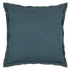 STOF Coussin carré coton (45 x 45 cm) Helios Bleu Clearance