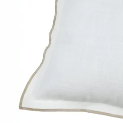 STOF Coussin carré coton (45 x 45 cm) Helios Blanc Hot