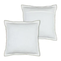 STOF Coussin carré coton (45 x 45 cm) Helios Blanc Hot