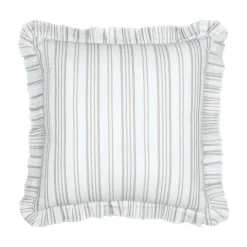 STOF Coussin carré coton (50 x 50 cm) Joséphine Ecru Outlet