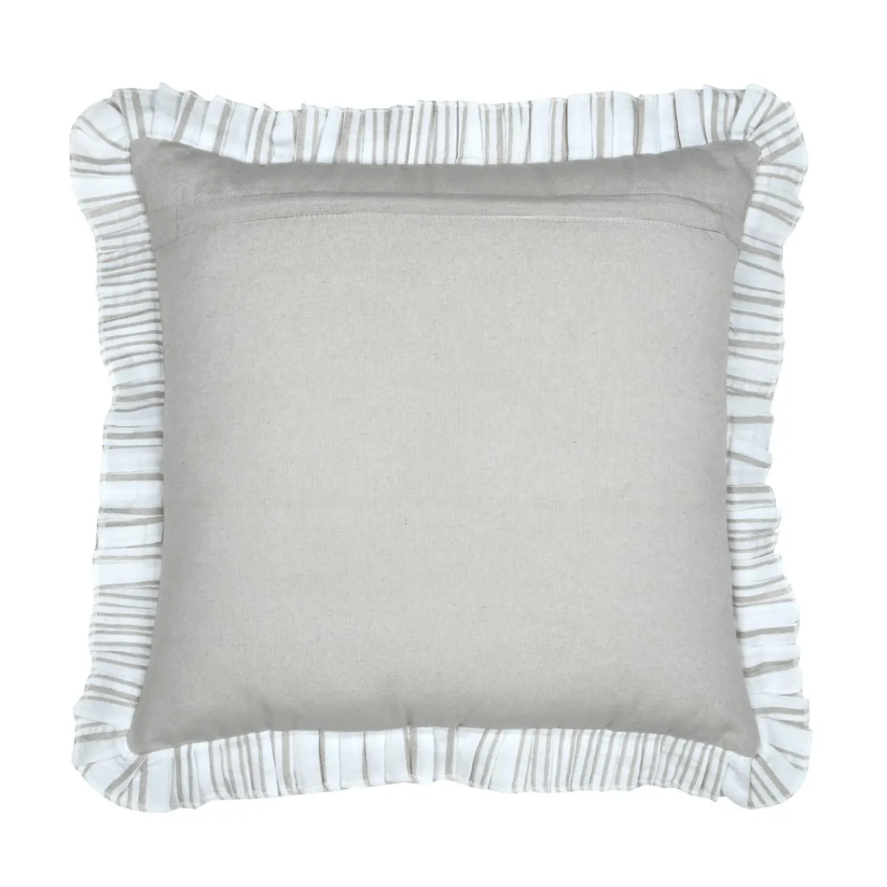 STOF Coussin carré coton (50 x 50 cm) Joséphine Ecru Outlet