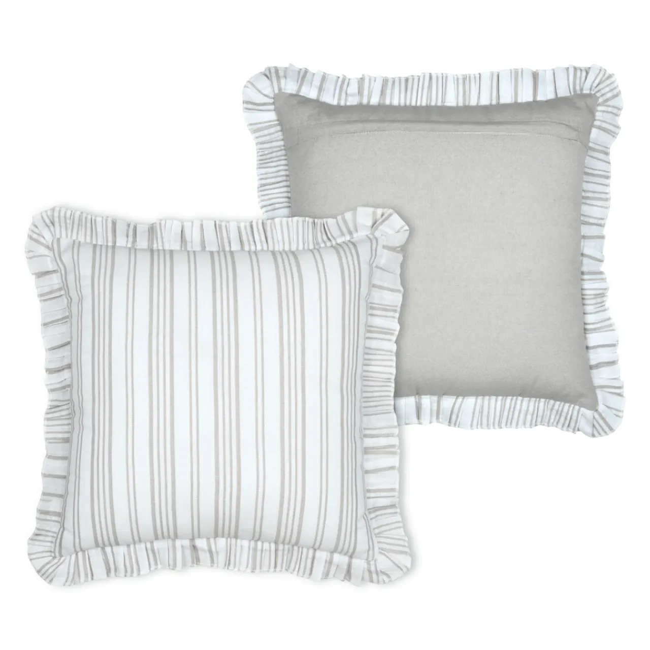 STOF Coussin carré coton (50 x 50 cm) Joséphine Ecru Outlet