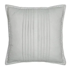 STOF Coussin carré coton (50 x 50 cm) Joséphine Gris clair Sale