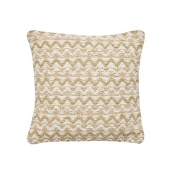 douceur d'intu017drieur Coussin carré coton (40 x 40 cm) Loumeo Beige New