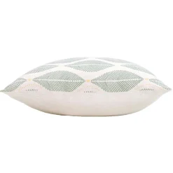 douceur d'intu017drieur Coussin carré coton (45 x 45 cm) Maho sauge Vert Sale