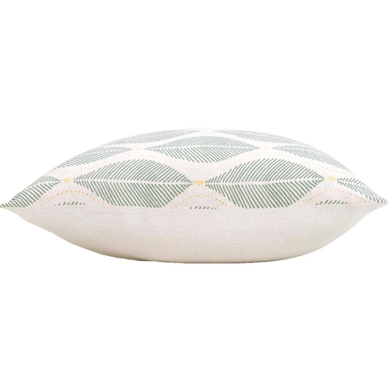 douceur d'intu017drieur Coussin carré coton (45 x 45 cm) Maho sauge Vert Sale