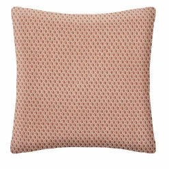 ATMOSPHERA Coussin carré coton (38 x 38 cm) Otto Terracotta Clearance