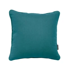 EMINZA Coussin carré coton (40 x 40 cm) Pixel Bleu canard Online