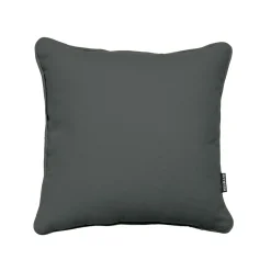 EMINZA Coussin carré coton (40 x 40 cm) Pixel Gris Anthracite Sale