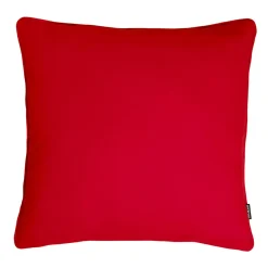 EMINZA Coussin carré coton (60 x 60 cm) Pixel Rouge Hot