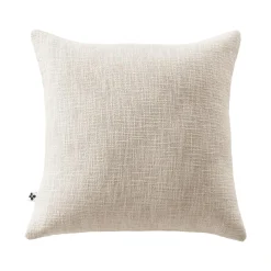 L'EFFET PAPILLON Coussin carré coton (45 x 45 cm) Sixtine Beige Discount