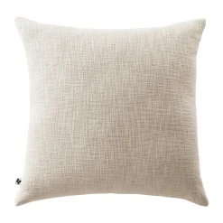L'EFFET PAPILLON Coussin carré coton (60 x 60 cm) Sixtine Beige Outlet