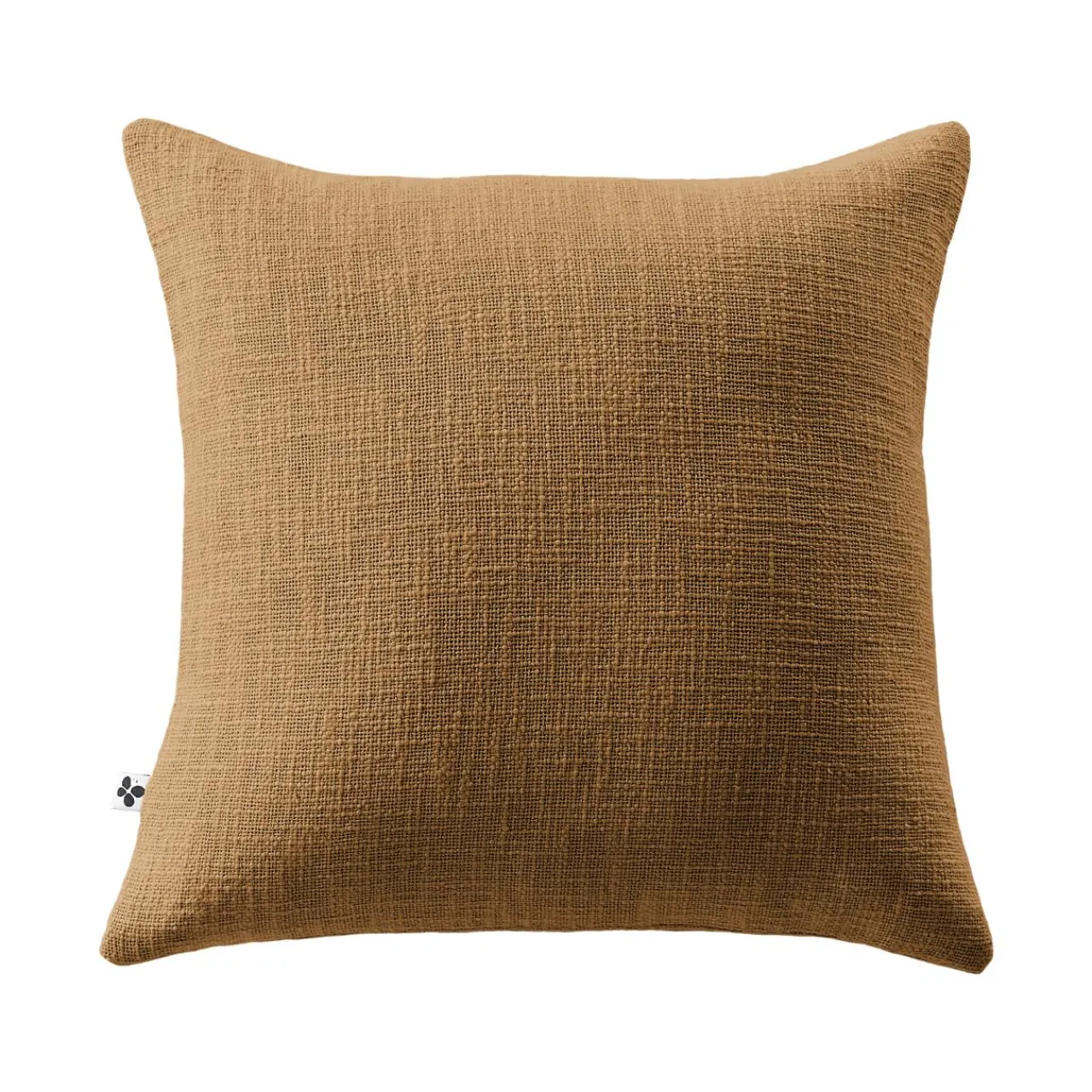 L'EFFET PAPILLON Coussin carré coton (45 x 45 cm) Sixtine Camel Outlet