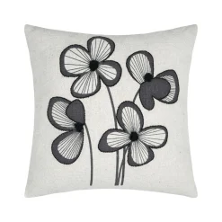 STOF Coussin carré coton (45 x 45 cm) Tilda Ecru