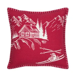 STOF Coussin Carré Coton (45 x 45 cm) Villard Rouge Online