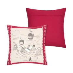 STOF Coussin carré en coton (45 x 45 cm) Villard Ecru Sale