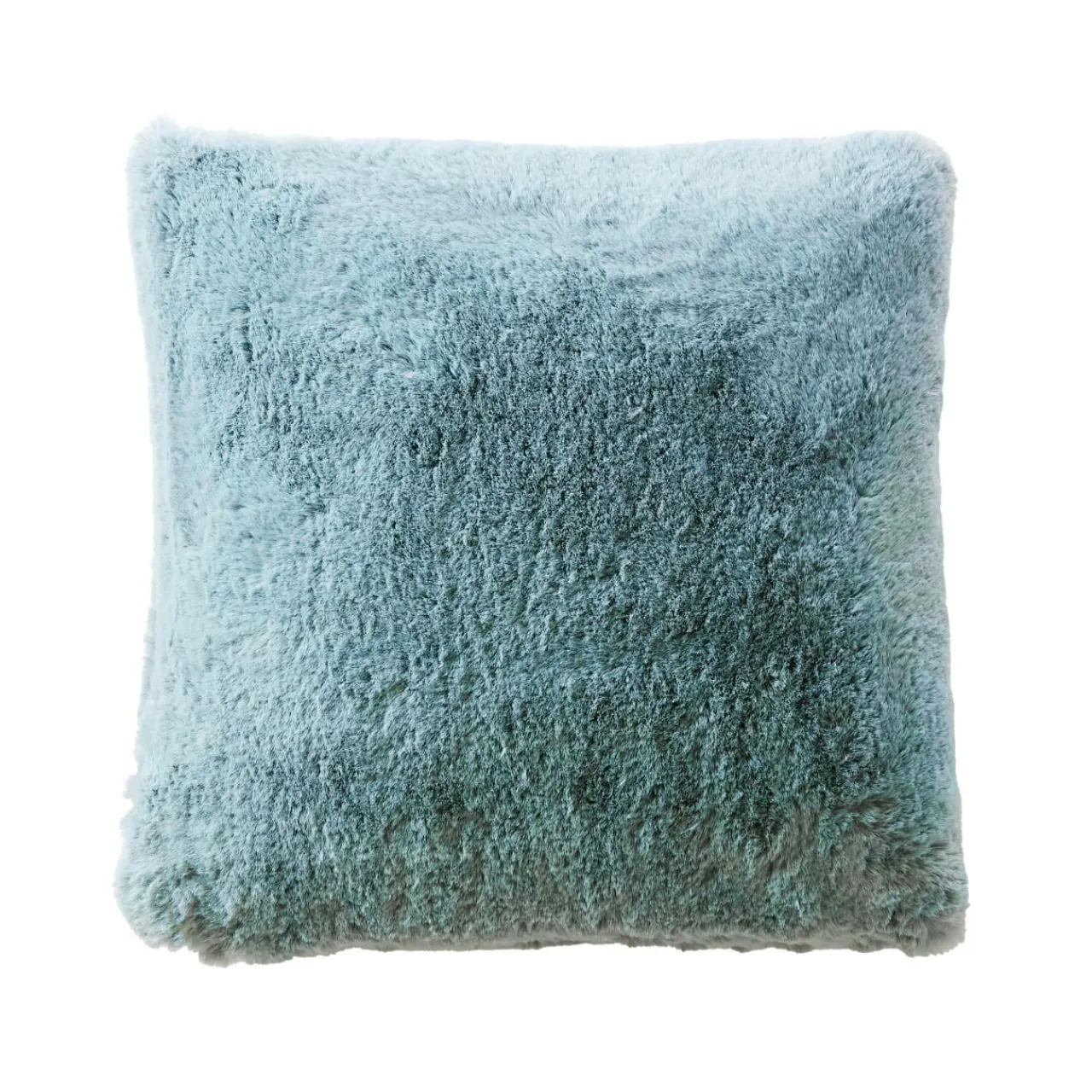 EMINZA Coussin carré fausse fourrure (45 x 45 cm) Finn Bleu Sale