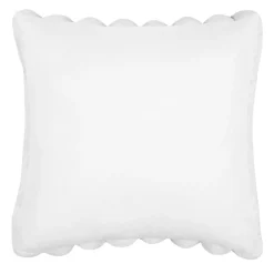 STOF Coussin carré fausse fourrure (45 x 45 cm) Polary Blanc New