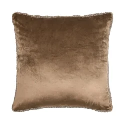 STOF Coussin carré fausse fourrure (45 x 45 cm) Timmy Taupe Best