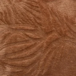 Atmosphera, cru017dateur d'intu017drieur Coussin carré flanelle (40 x 40 cm) Ryo Marron Best