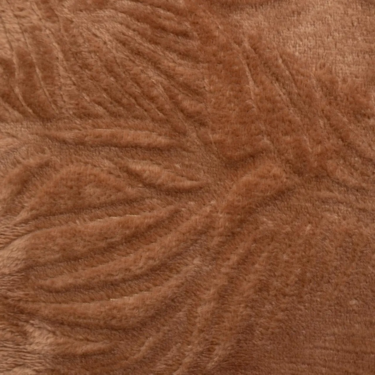 Atmosphera, cru017dateur d'intu017drieur Coussin carré flanelle (40 x 40 cm) Ryo Marron Best
