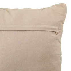 Atmosphera, cru017dateur d'intu017drieur Coussin carré gaze de coton (50 x 50 cm) Letho Beige Discount
