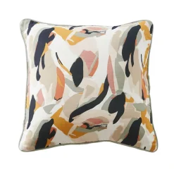 EMINZA Coussin carré gaze de coton (45 x 45 cm) Mathilda Multicolore Sale