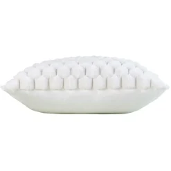 douceur d'intu017drieur Coussin carré imitation fourrure (45 x 45 cm) Frosty Ecru Online