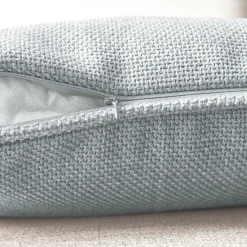 EMINZA Coussin carré tissé (45 x 45 cm) Alba Gris Best