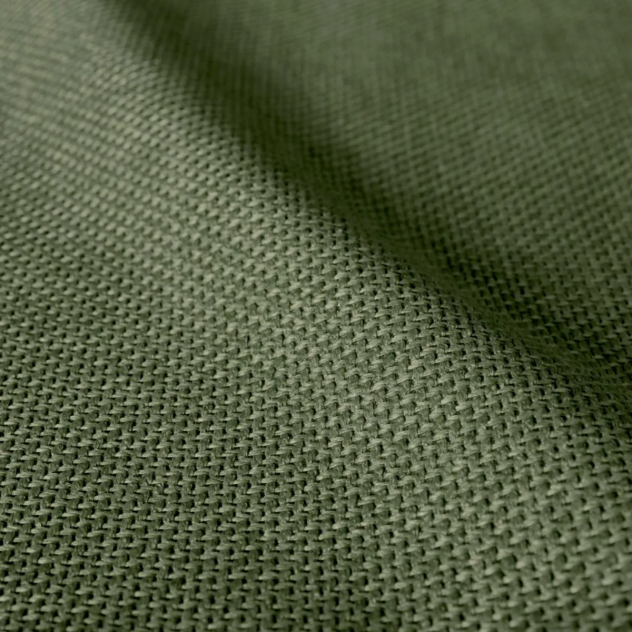 EMINZA Coussin carré tissé (45 x 45 cm) Alba Vert kaki Best