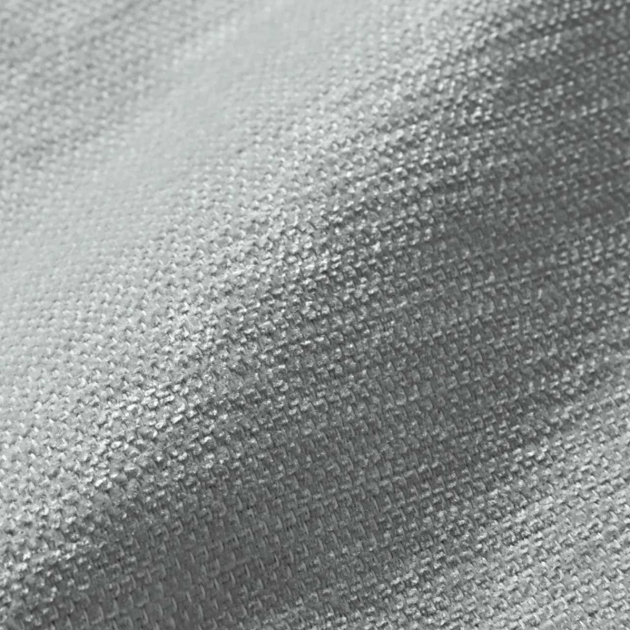 EMINZA Coussin carré tissé (45 x 45 cm) Magnus titane Gris New