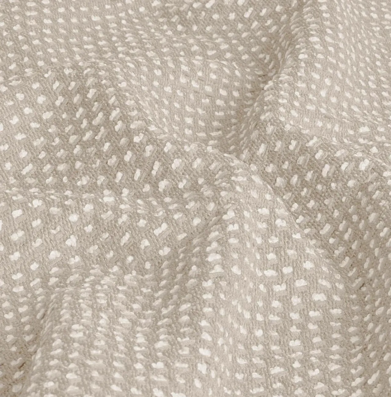 EMINZA Coussin carré tissé (50 x 50 cm) Oscar Taupe Best