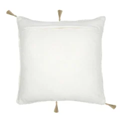 STOF Coussin carré tufté (45 x 45 cm) Blokken Ecru Hot