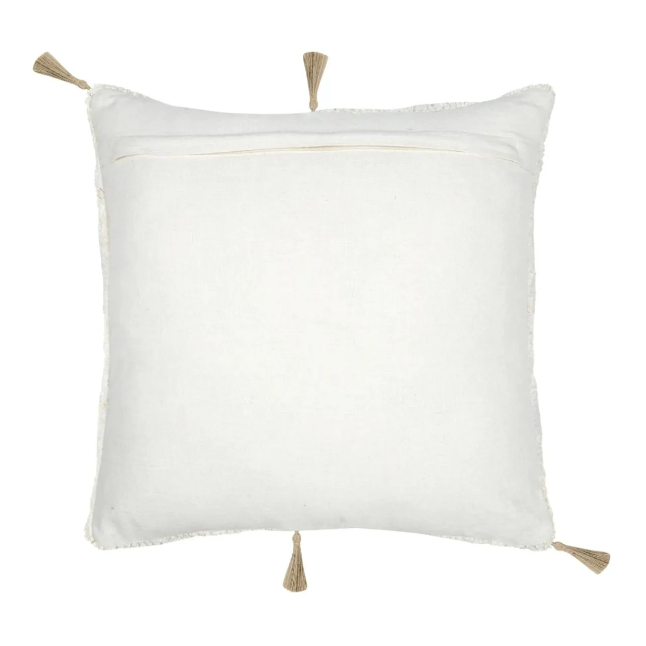 STOF Coussin carré tufté (45 x 45 cm) Blokken Ecru Hot
