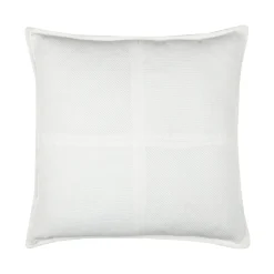 STOF Coussin carré velours (45 x 45 cm) Dandy Ecru