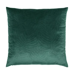 EMINZA Coussin carré velours (60 x 60 cm) Fern Vert sapin Online