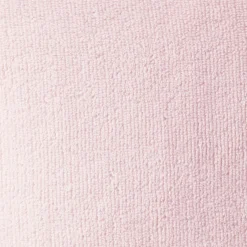 ATMOSPHERA Coussin carré (45 x 45 cm) Bouclée Rose Rose poudré