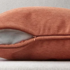 EMINZA Coussin carré (50 x 50 cm) Minuit Terracotta Clearance