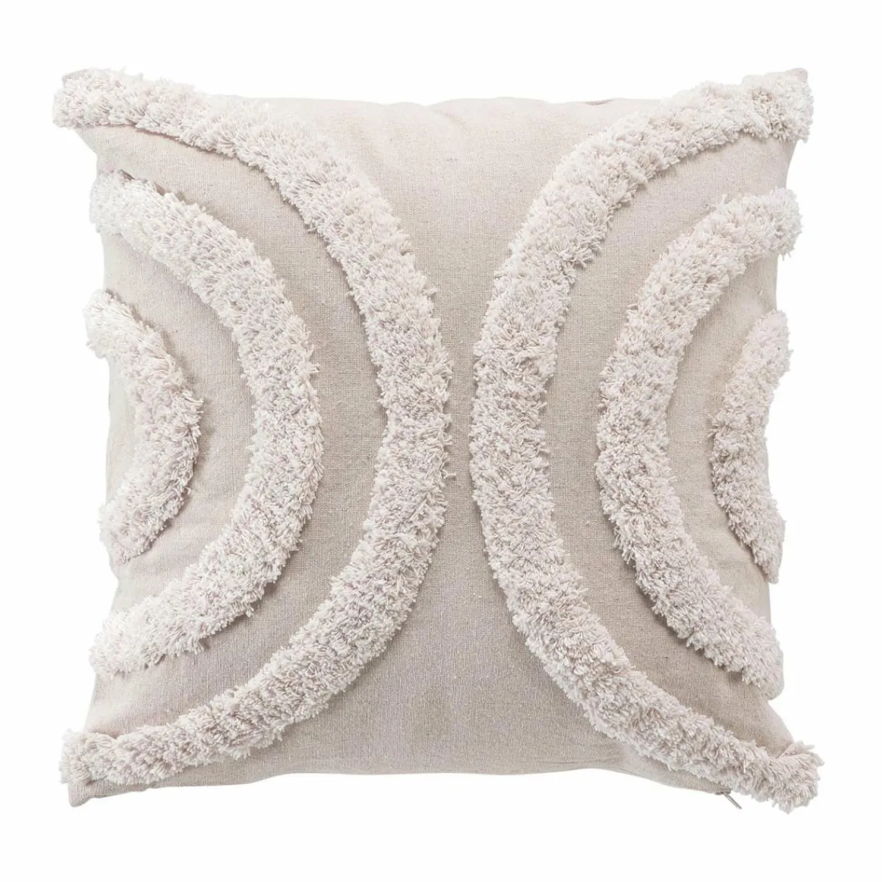 DOUCEUR D'INTERIEUR Coussin carré (40 x 40 cm) Zita Beige