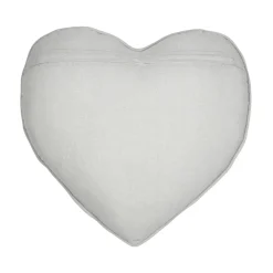 STOF Coussin cœur coton (45 x 45 cm) Joséphine Ecru Sale