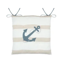 STOF Coussin de chaise carré coton (38 x 38 cm) Nautical Beige Sale