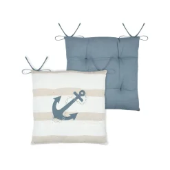 STOF Coussin de chaise carré coton (38 x 38 cm) Nautical Beige Sale